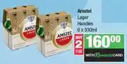 Spar Amstel Lager Handies-For 2 x 6 x 330ml offer