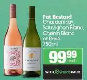 Spar Fat Bastard Chardonnay, Sauvignon Blanc, Chenin Blanc Or Rose-750ml Each offer