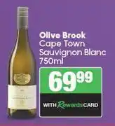 Spar Olive Brook Cape Town Sauvignon Blanc-750ml offer