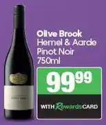 Spar Olive Brook Hemel & Aarde Pinot Noir-750ml offer