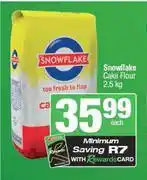Spar Snowflake Cake Flour-2.5kg offer