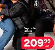 PEP Boys Puffer Jackets 2-7 Years-Each offer