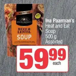 Spar Ina Paarman's Heat and Eat Soup offer