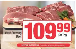 Spar BULK STEWING BEEF offer