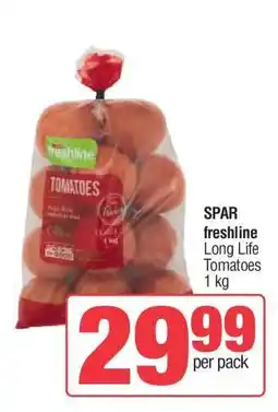 Spar SPAR freshline Long Life Tomatoes offer