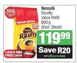 Spar Nescafé Ricoffy offer