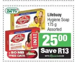 Spar Lifebuoy offer