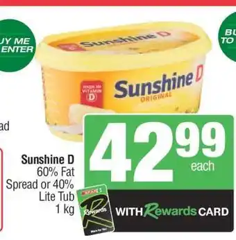 Spar SUNSHINE D offer