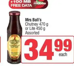 Spar Mrs Ball's offer