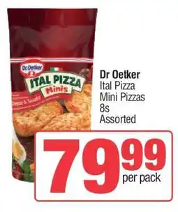 Spar Dr. Oetker Ital Pizza offer