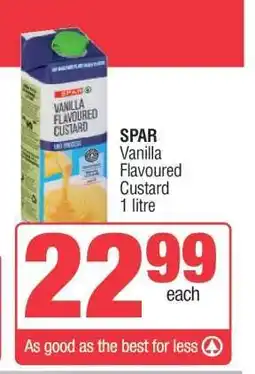 Spar SPAR Vanilla Flavoured Custard offer