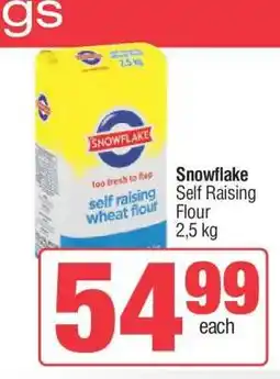 Spar Snowflake Self Raising Flour offer