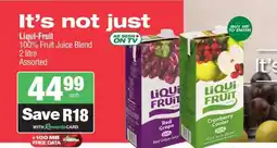 Spar Liqui Fruit offer