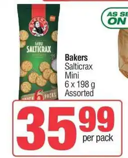 Spar Bakers Salticrax Mini offer