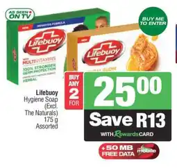 Spar Lifebuoy Hygiene Soap offer