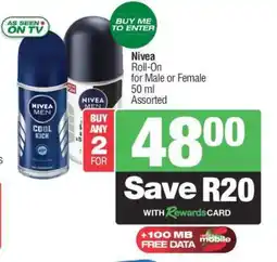 Spar Nivea offer