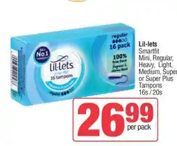 Spar Lil-lets offer