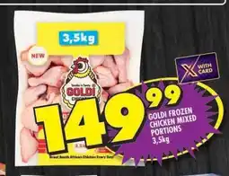 Shoprite GOLDI FROZEN CHICKEN MIXED PORTIONS 3,5kg offer