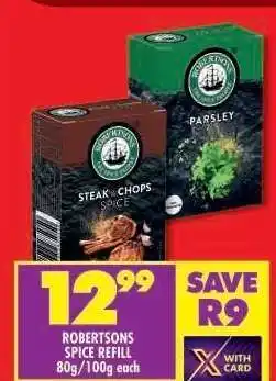 Shoprite Robertsons Spice Refill offer