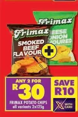 Shoprite Frimax Potato Chips offer