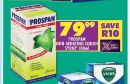 Shoprite PROSPAN NON-SEDATING COUGH SYRUP 100ml offer