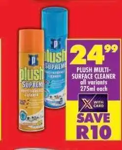 Shoprite PLUSH MULTI-SURFACE CLEANER offer