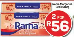 Pick n Pay Hypermarket Rama Margarine Brick 500g offer