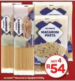 Pick n Pay Hypermarket no name Macaroni or Spaghetti offer