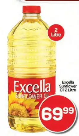 Pick n Pay Hypermarket Excella Sunflower Oil 2 Litre offer