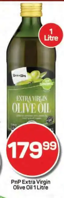 Pick n Pay Hypermarket PnP Extra Virgin Olive Oil 1 Litre offer