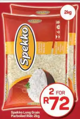 Pick n Pay Hypermarket Spekko Long Grain Parboiled Rice-2Kg offer