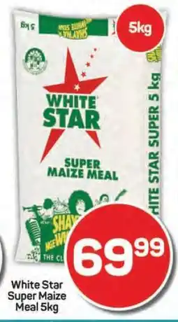 Pick n Pay Hypermarket White Star Super Maize Meal 5kg offer