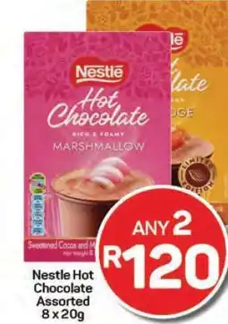 Pick n Pay Hypermarket Nestlé Hot Chocolate Assorted 8 x 20g offer
