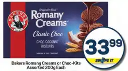 Pick n Pay Hypermarket Bakers Romany Creams or Choc-kits offer