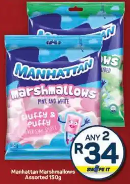 Pick n Pay Hypermarket Manhattan Marshmallows Assorted 150g offer