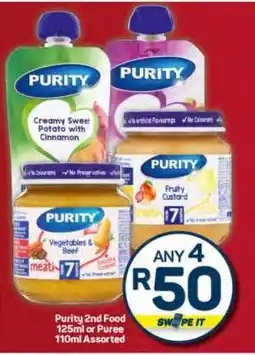 Pick n Pay Hypermarket Purity 2nd Food or Puree offer