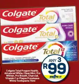 Pick n Pay Hypermarket Colgate Total Toothpaste offer
