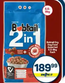 Pick n Pay Hypermarket Bobtail 2 in 1 Dog Food offer