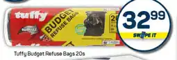 Pick n Pay Hypermarket Tuffy Budget Refuse Bags 20s offer