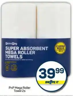 Pick n Pay Hypermarket PnP Mega Roller Towel 2s offer