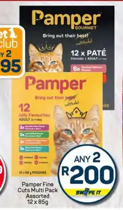 Pick n Pay Hypermarket Pamper Fine Cuts Multi Pack Assorted 12 x 85g offer