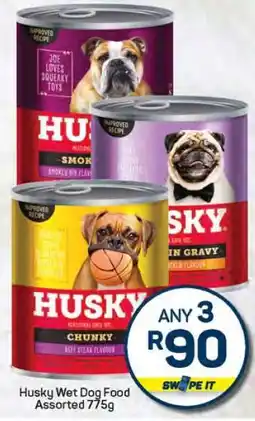 Pick n Pay Hypermarket Husky Wet Dog Food Assorted 775g offer