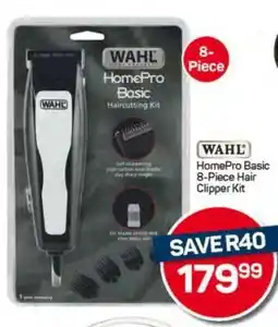 Pick n Pay Hypermarket WAHL HomePro Basic 8-Piece Hair Clipper Kit offer