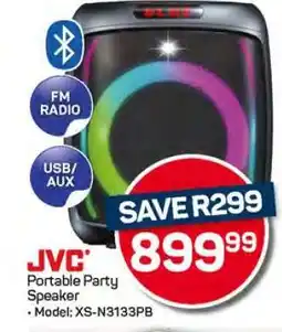 Pick n Pay Hypermarket JVC Portable Party Speaker offer