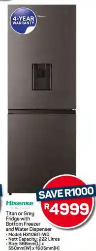 Pick n Pay Hypermarket Hisense Fridge offer