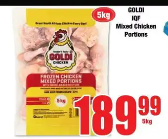 Boxer GOLDI IQF Mixed Chicken Portions offer