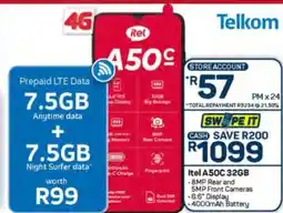 Pick n Pay Hypermarket itel A50C 32GB offer