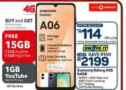 Pick n Pay Hypermarket Samsung Galaxy A06 64GB offer