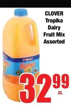 Boxer CLOVER Tropika Dairy Fruit Mix Assorted offer