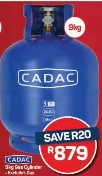 Pick n Pay Hypermarket Cadac 9kg Gas Cylinder offer
